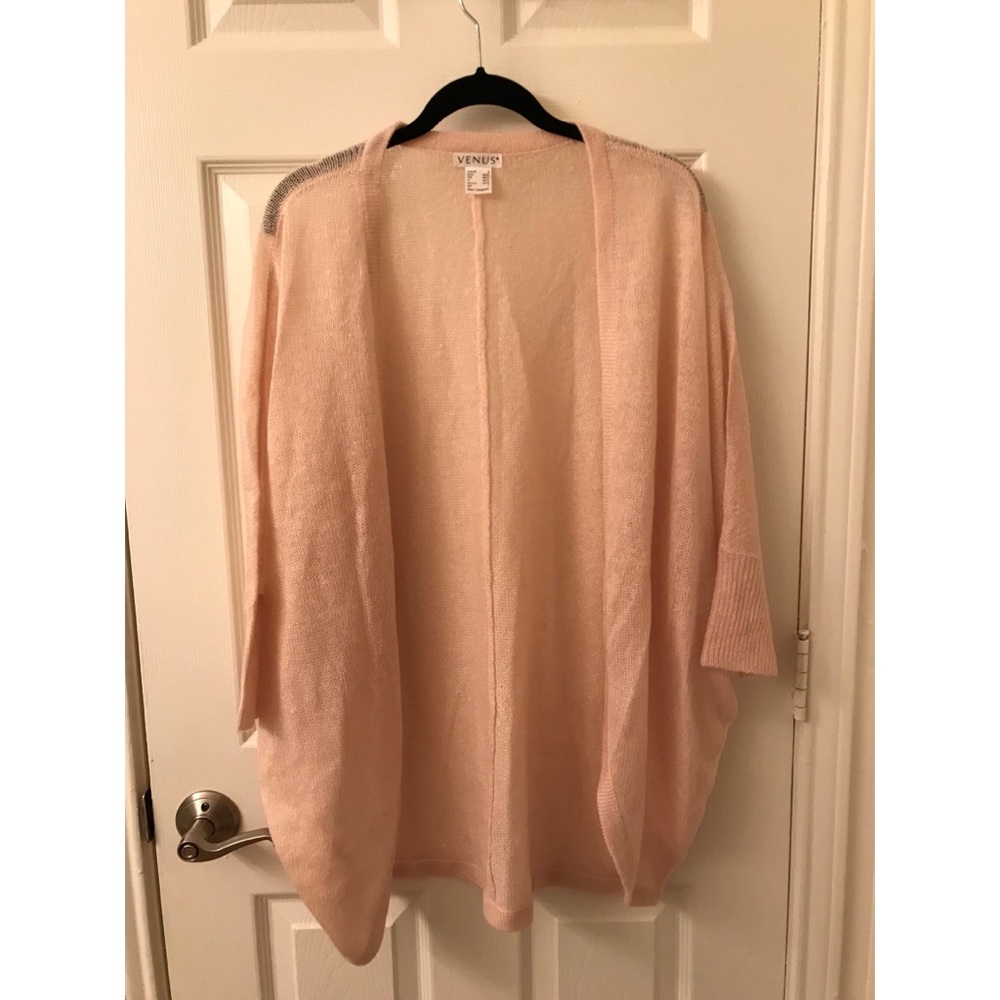 Light Knit Pale Pink Cardigan